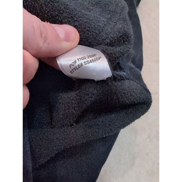 Mr Beast Hoodie Size S Black Sweatshirt Orange Logo Pull-Over - Picture 7 of 7